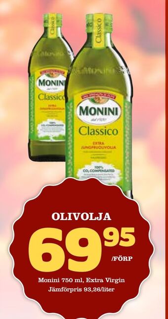 Nelins Olivolja erbjuda
