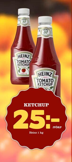 Nelins Ketchup erbjuda