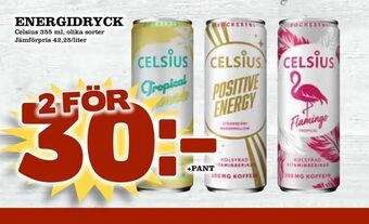Supergrossen Energidryck erbjuda