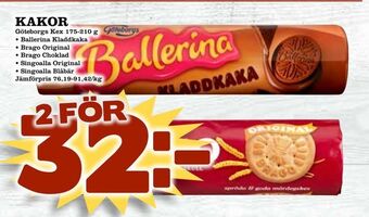 Supergrossen Kakor erbjuda