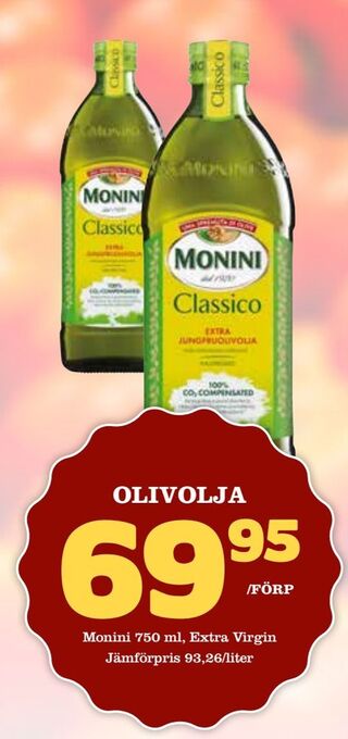 Supergrossen Olivolja erbjuda