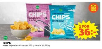 Coop Chips erbjuda