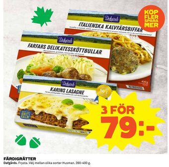 Coop Färdigrätter erbjuda
