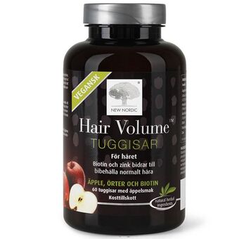 Apotek Hjärtat New nordic hair volume tuggisar 60 st erbjuda