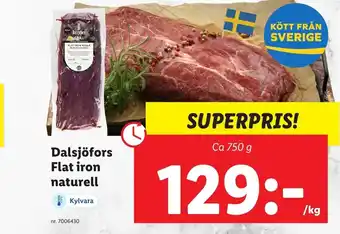 Lidl Dalsjöfors Flat iron naturell erbjuda