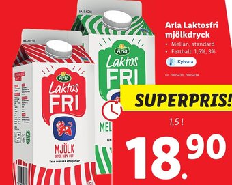 Arla Laktosfri mjölkdryck