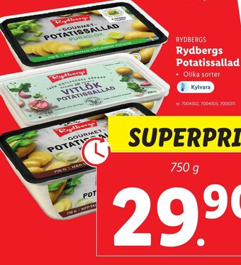 Lidl Rydbergs Potatissallad erbjuda