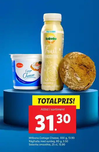 Lidl Milbona Cottage Cheese erbjuda