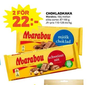 Coop Chokladkaka erbjuda