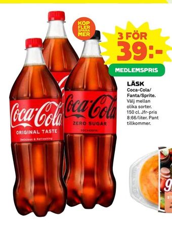 Coop Läsk erbjuda