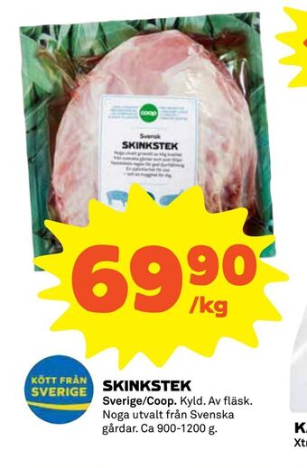 Coop Skinkstek erbjuda