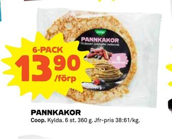 Coop Pannkakor erbjuda