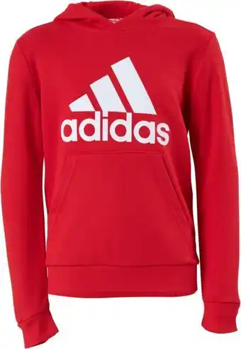 Sportamore Adidas boys essentials big logo hoodie vivid red / white erbjuda