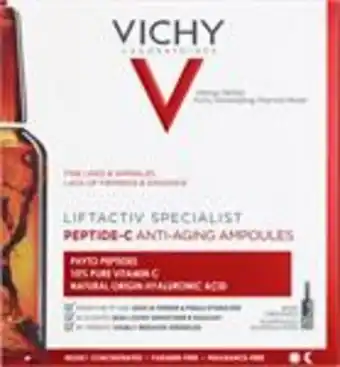 Apoteket Vichy liftactiv specialist peptide-c anti-ageing ampoules 10 st, 10 x 1,5 ml erbjuda