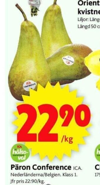 ICA Supermarket Päron Conference erbjuda