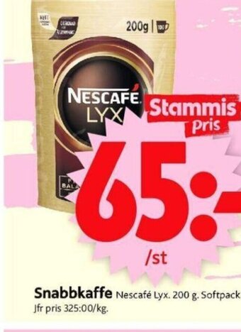ICA Supermarket Snabbkaffe erbjuda