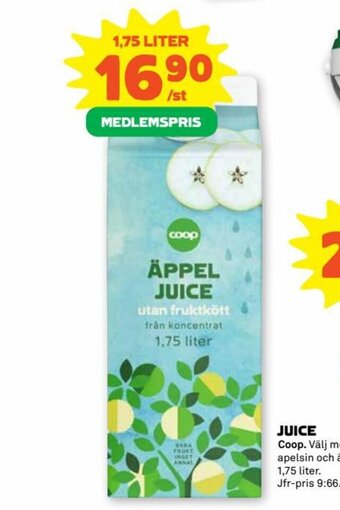 Stora Coop Juice erbjuda