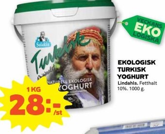 Stora Coop Ekologisk Turkisk Yoghurt erbjuda