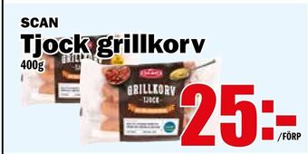 Matdax Tjock grillkorv erbjuda