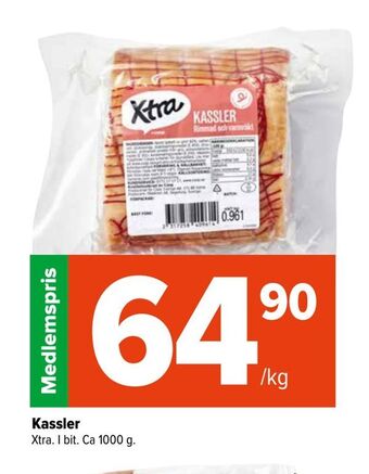 Coop Extra Kassler erbjuda