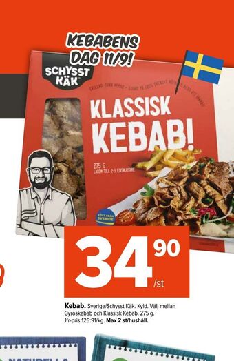 Coop Extra Kebab erbjuda