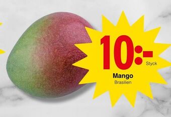 Matöppet Mango erbjuda