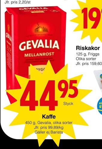 Matöppet Kaffe erbjuda