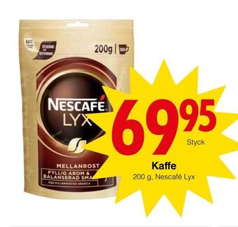 Matöppet Kaffe erbjuda