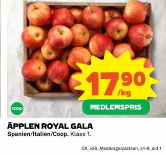 Coop Äpplen Royal Gala erbjuda