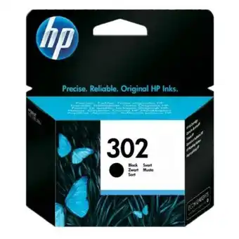 Hp 302 bläckpatron svart