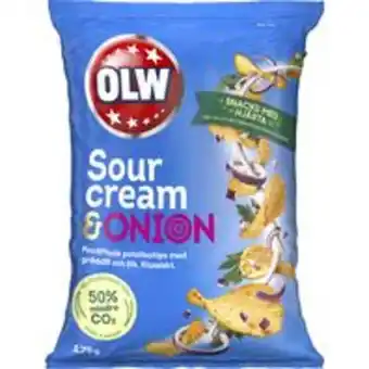 Willys Sourcream onion chips erbjuda