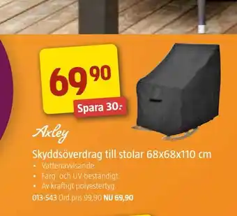 Skyddsöverdrag till stolar 68x68x110 cm