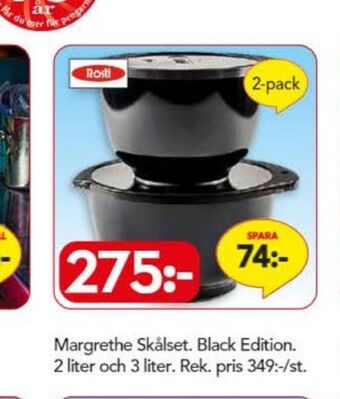Bo Ohlsson Rosti skålar erbjuda