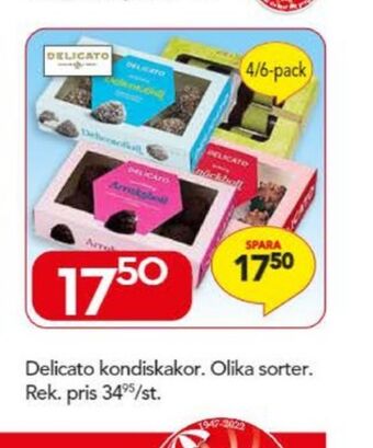 Bo Ohlsson Delicato kakor erbjuda