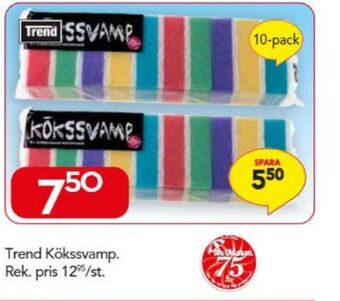 Bo Ohlsson Trend kökssvamp erbjuda
