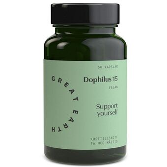 Apotek Hjärtat Great earth dophilus 15 50 kapslar erbjuda