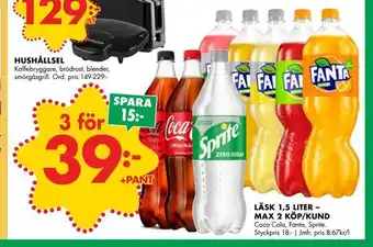 ÖoB Läsk erbjuda