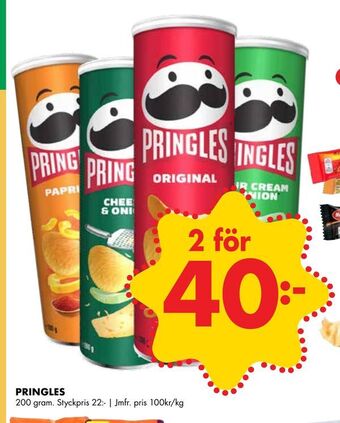 ÖoB Pringles erbjuda