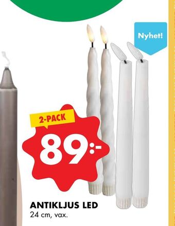 ÖoB Antikljus led erbjuda