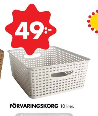 ÖoB Förvaringskorg erbjuda