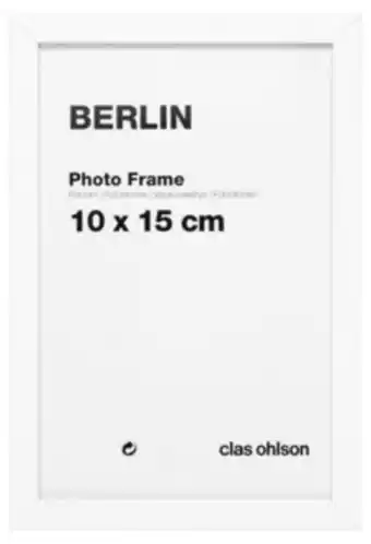Clas Ohlson Fotoram berlin, vit erbjuda