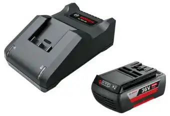 Clas Ohlson Bosch batteri och laddare 36 v 2,0 ah al 36v-20 erbjuda