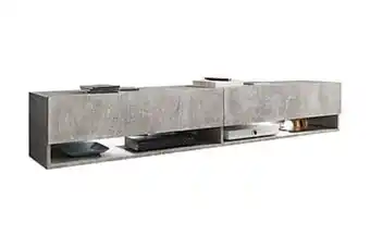 Furniturebox Bunium tv-bänk 180x32x30 cm erbjuda