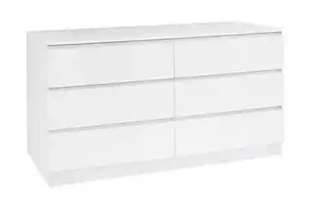 Furniturebox Vechta skänk 120 cm vit erbjuda