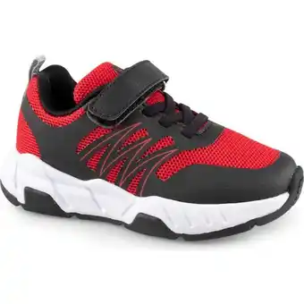 Outnorth Kids' helix sko black/red erbjuda