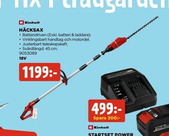Jem&Fix Häcksax erbjuda