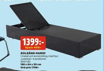 Jem&Fix Solsäng hanoi erbjuda