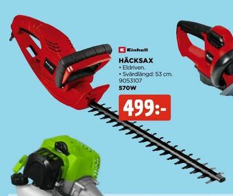 Jem&Fix Häcksax erbjuda