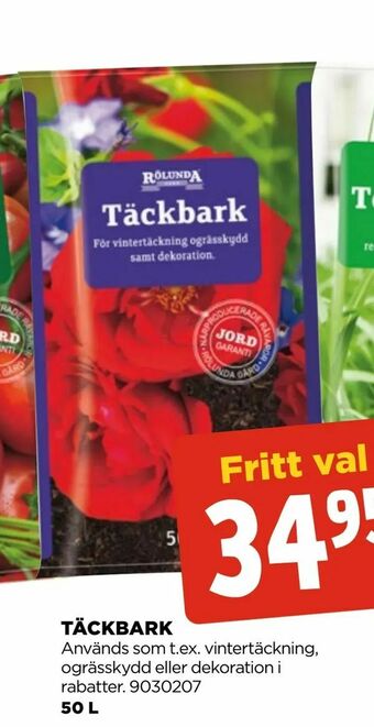 Jem&Fix Täckbark erbjuda