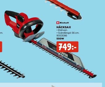 Jem&Fix Häcksax erbjuda